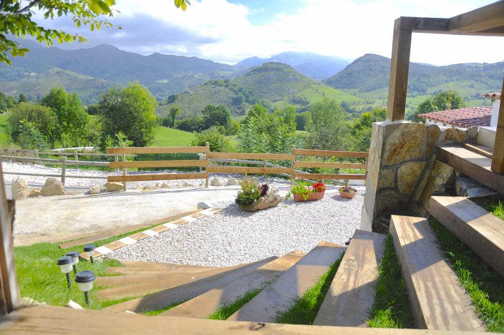 La Terraza de Onís Vila Bobia de Arriba Exterior foto